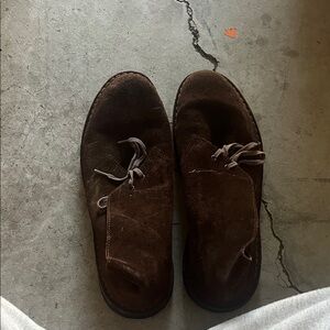 Men's Brown Suede Shoes